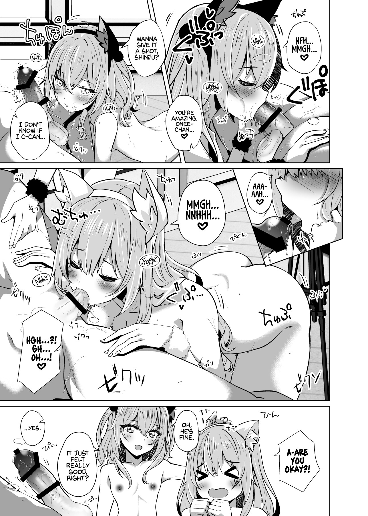 Hentai Manga Comic-Fucking Two Cosplayers for Free as We Pretend We're Streaming a Cucking Session-Read-10